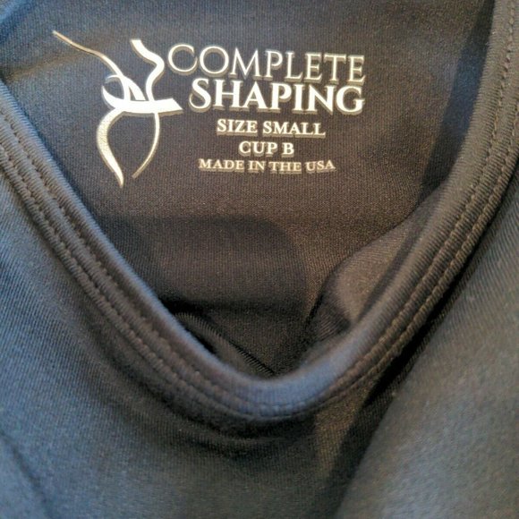 Mastectomy Camisole with Integrated Prosthetics, Small w B Cup, New, Black, NWT - Picture 6 of 7